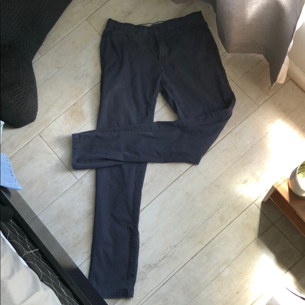 H&M men’s navy blue skater pants